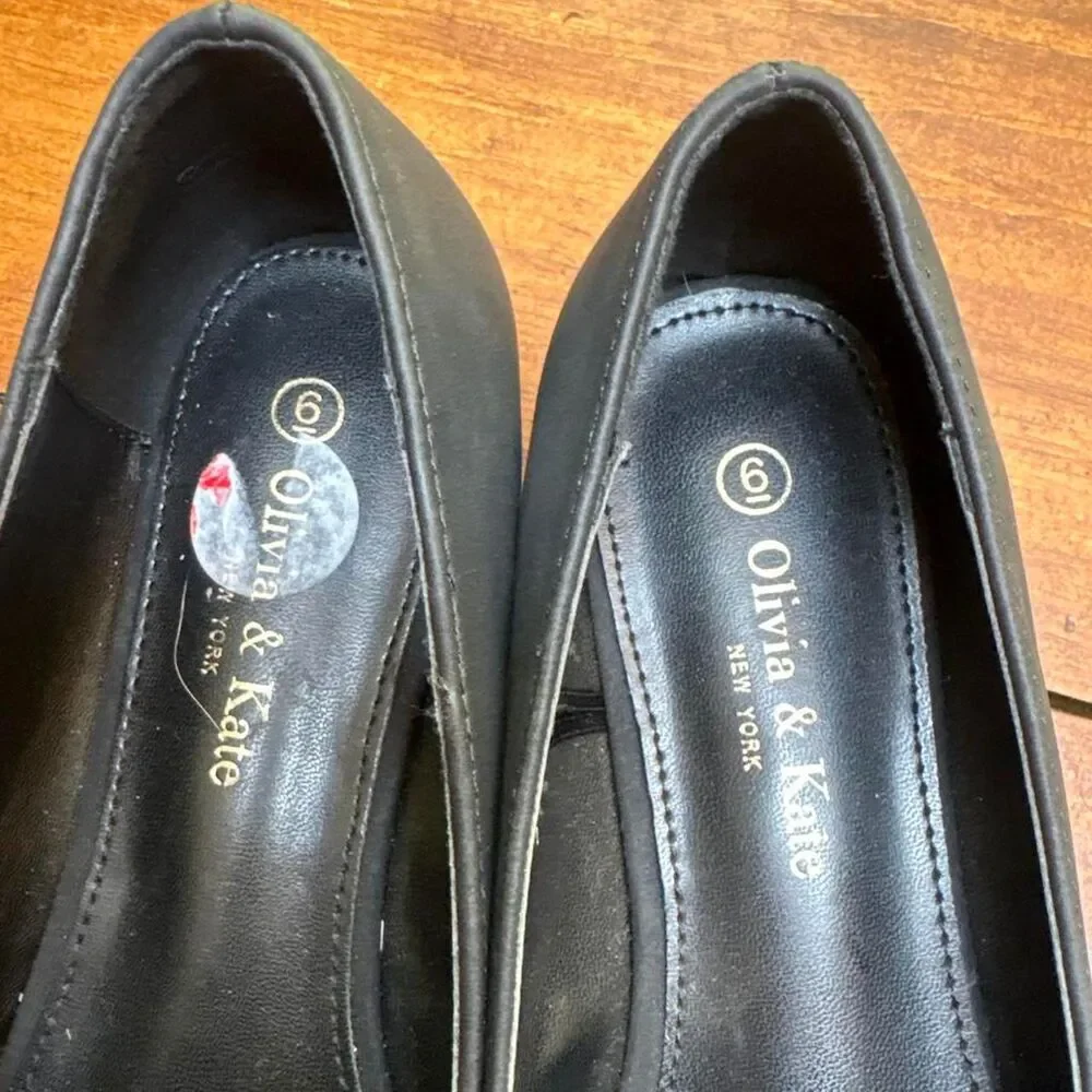 Alice-olivia Women's Black Loafers